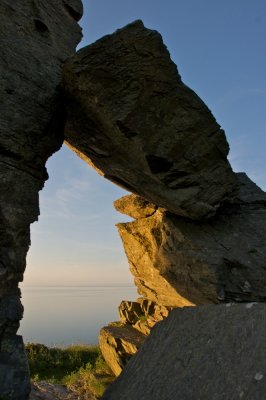 Portal at the summit of Castle Rock