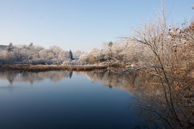 Winter at the Wickford road bridge