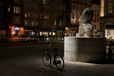 Bicycle and Lion