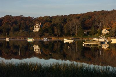 Morning boats