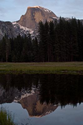 Half Dome from Cooks meadow