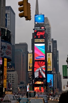 Times Square lights