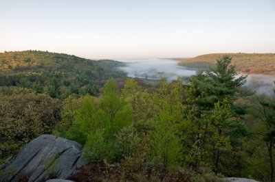 Mist in the valley