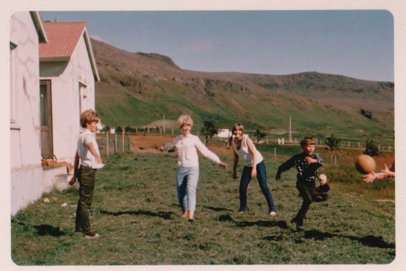 Vera, Erla, Laura og Siggi
