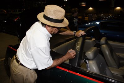 Jack Roush Signing at Sanderson Ford