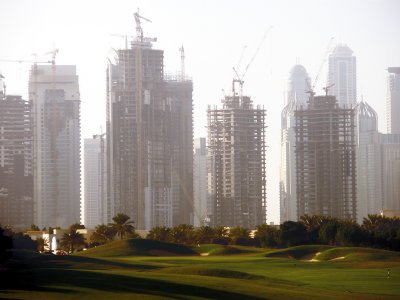 Golfing at the Montgomerie