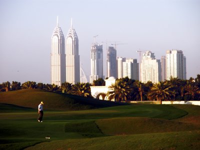 Golfing at the Montgomerie