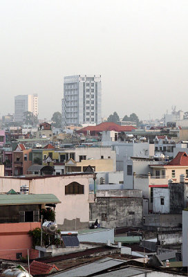 The Fineart School view from Tn Định Hotel