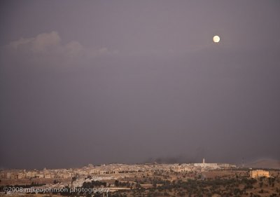 114Fez Medina from our Parador in the Moonlight.jpg