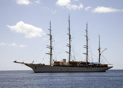 Sea Cloud in afternoon light