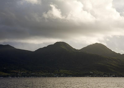 Dominica in the clouds