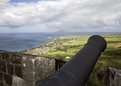 Canon guard the island