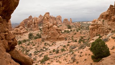 View from Windows Arch - Arches National Park