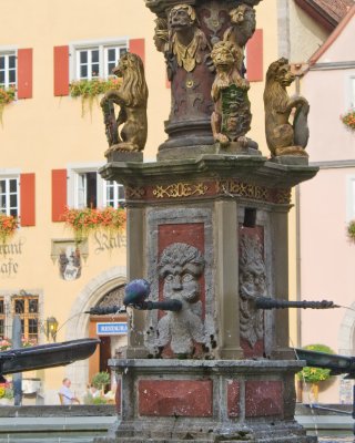 Pigeon Water Fountain