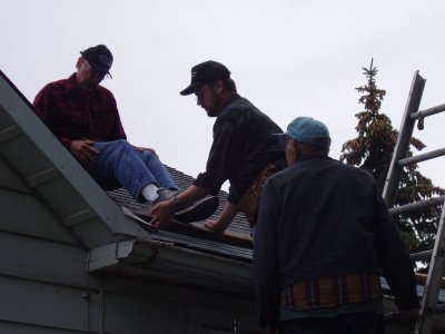 Roofing With Dad And Me
