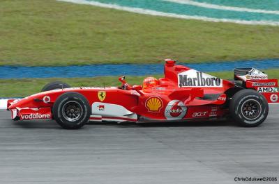 F1 Sepang 2006_Cars