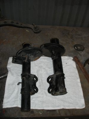 Front housing left, rear housing right