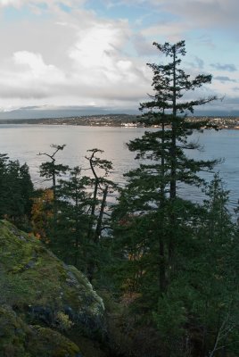 South Campbell River from Quadra Island