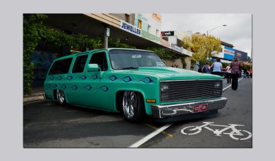 Chev. Low rider wagon.