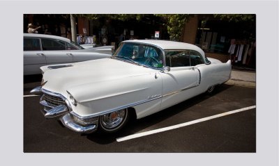 55 Caddie coupe white.