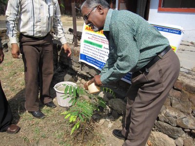 IMG_1056 Subhash planting a tree