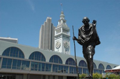 Gandhi Statue at Ferry Building