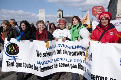 World March of Women - International Women's Day  2010