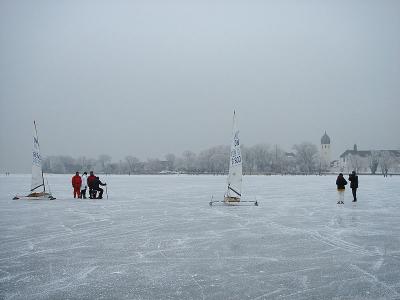 Frozen Chiemsee