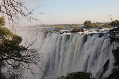 Victoria Falls in the morning