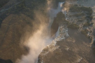 Victoria Falls from the air