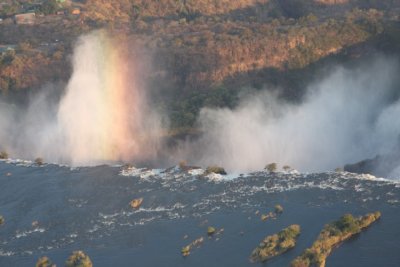 Victoria Falls from the air