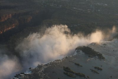 Victoria Falls from the air