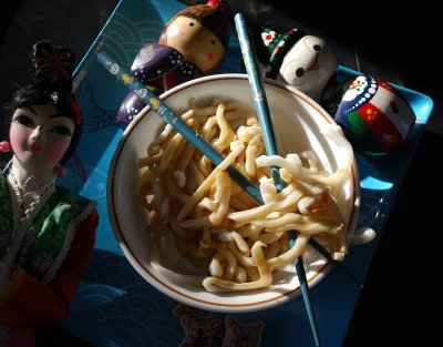 Udon Noodles and Friends