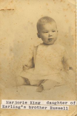 Marjorie King baby photo
