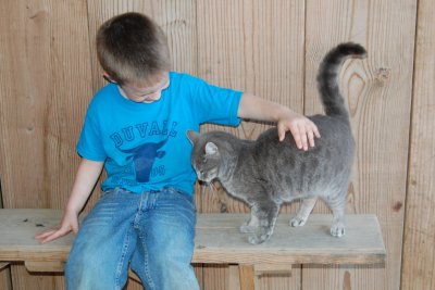 Cade and kitty