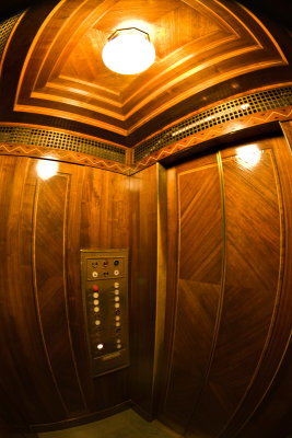 Inside Elevator