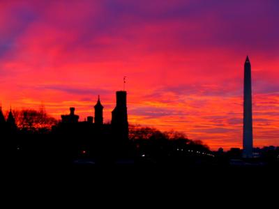 Sunset on the Mall