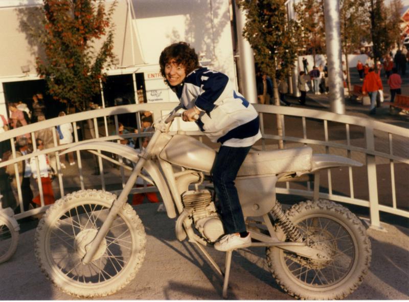 Melinda at Expo 1986 in Vancouver