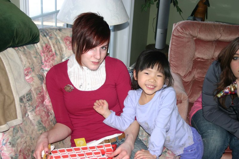 Nadine and Amy