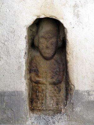 Budda in wall