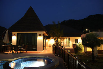 After completion Pool Night