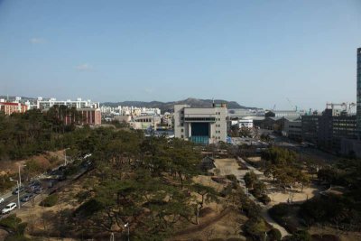 View from Hyundai Hotel Ulsan