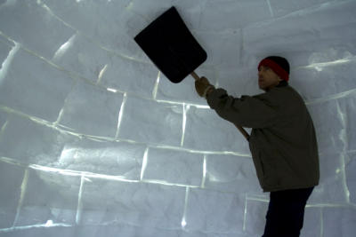 igloo camping