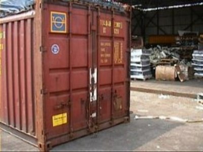 40' USED OPEN TOP CONTAINER