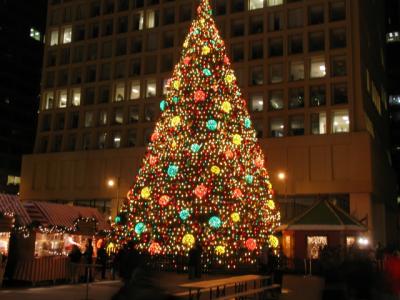 Tree in Daley Plaza