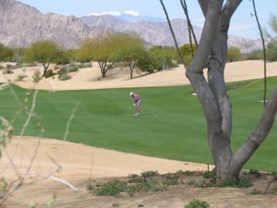 Mick on the Norman Course