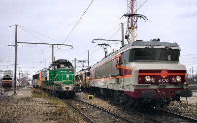 The CC6570 at Avignon depot.