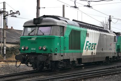 The BB67535 in the green FRET color scheme (at Avignon depot).