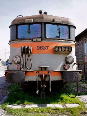 The BB9637 at Avignon depot.