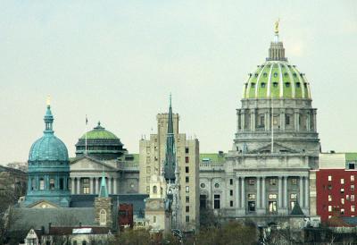 PA Capitol from Across the River
